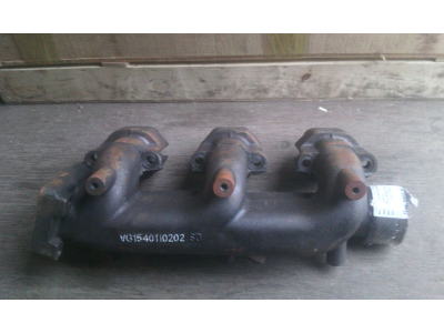 Коллектор выпускной задняя часть, двигатель WD615 H3 HOWO (ХОВО) VG1540110202 фото 1 Астрахань