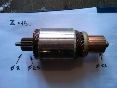 Ротор стартера ISKRA HOWO (ХОВО)  фото 1 Астрахань