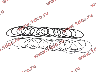 Кольцо уплотнительное гильзы цилиндра (комплект 12 тонких и 12 толстых) двигатель TD226B6G Lonking CDM (СДМ) 01153804/01153805 фото 1 Астрахань
