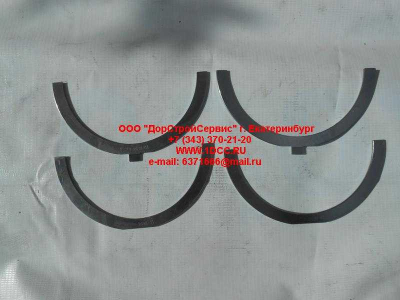 Полукольца коленвала упорные (комплект 4шт) D12 A7 HOWO A7 AZ1246010036 фото 1 Астрахань